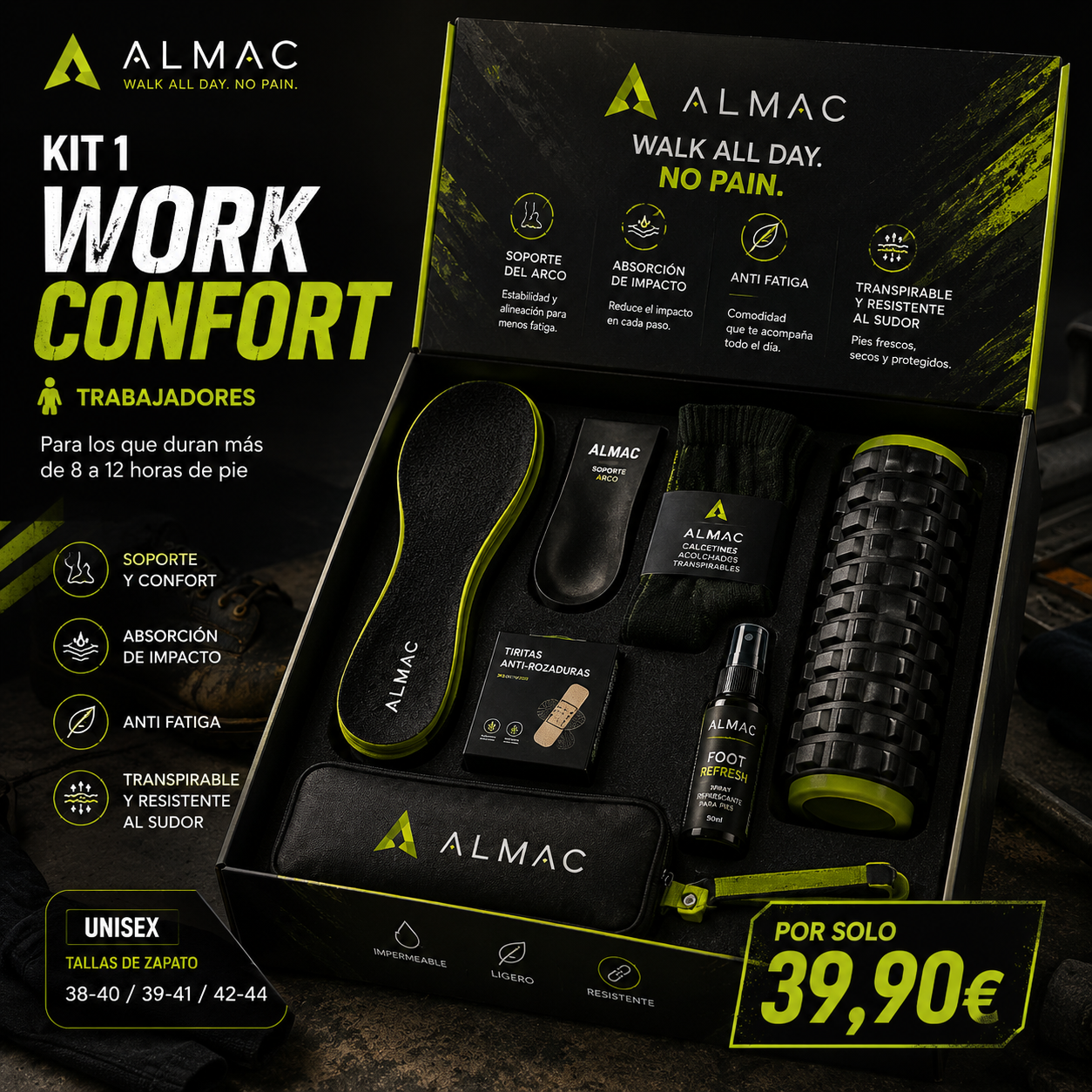 Kit 1 WORK CONFORT