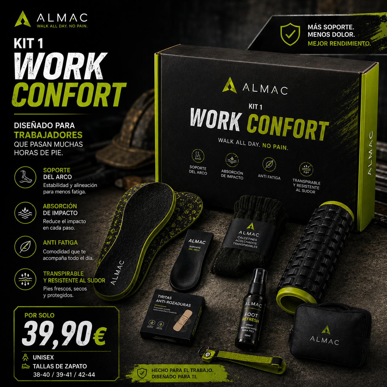 Kit 1 WORK CONFORT