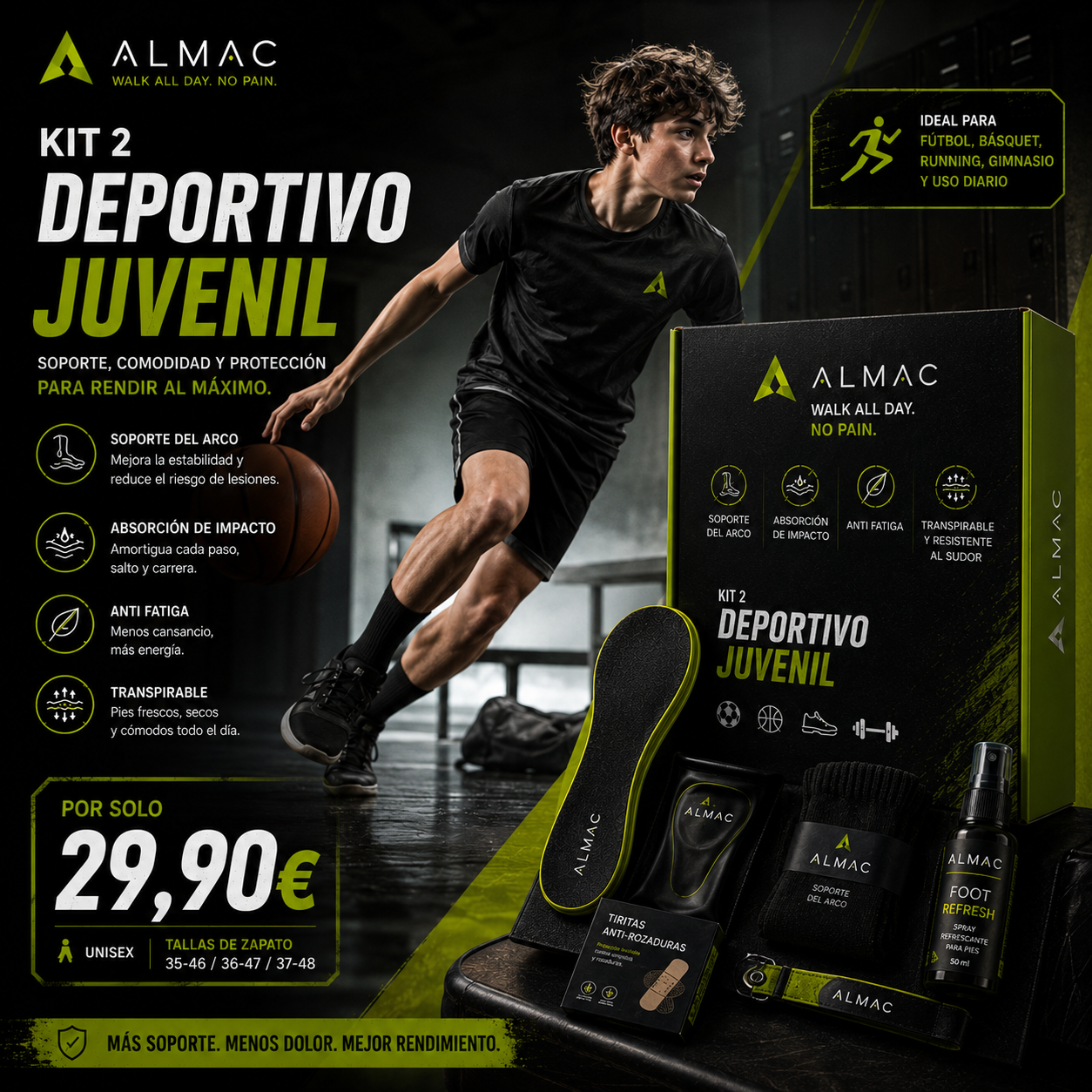 Kit 2 Deportivo (Juvenil)