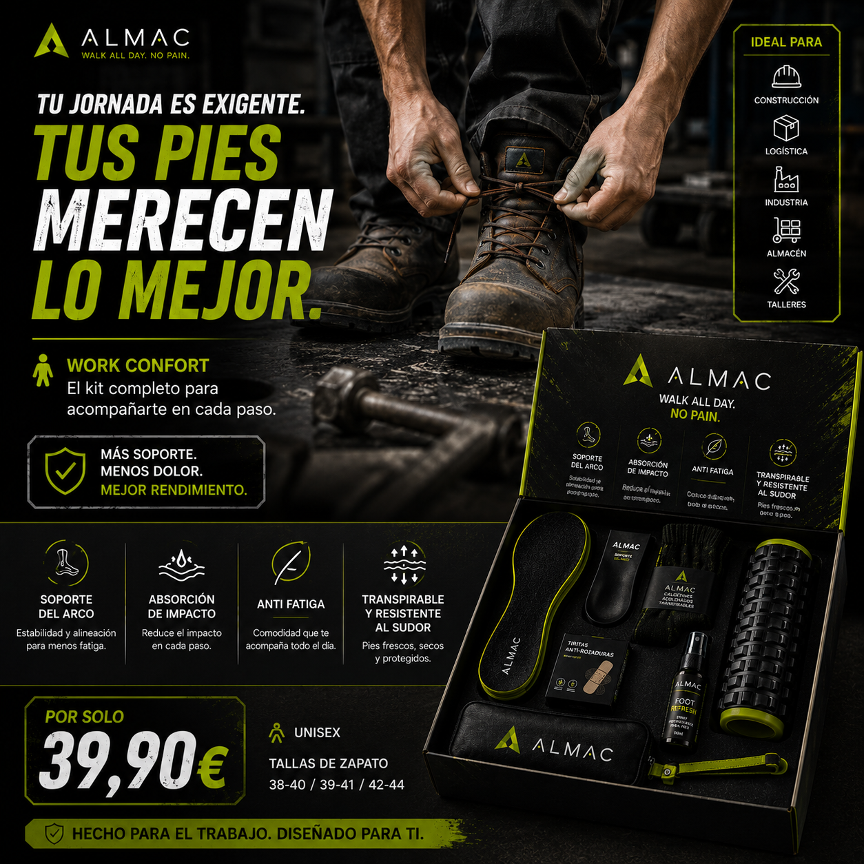 Kit 1 WORK CONFORT